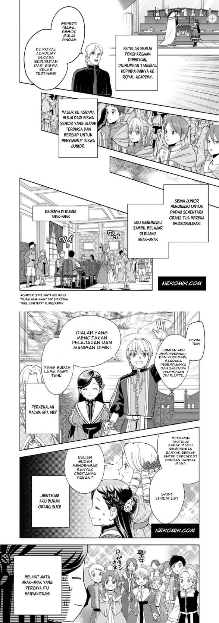 Honzuki no Gekokujou: Part 4 chapter 3 halaman 8