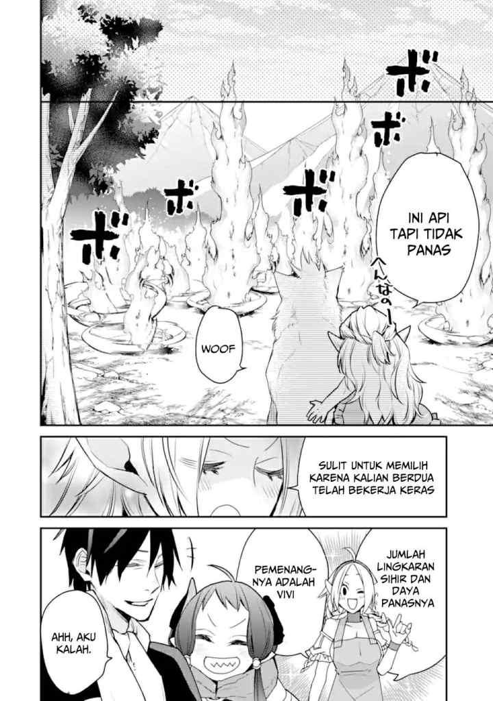 Saikyou no Madoshi. Hisa ni Ya wo Ukete Shimatta no de Inaka no Eihei ni Naru chapter 22.1 halaman 15