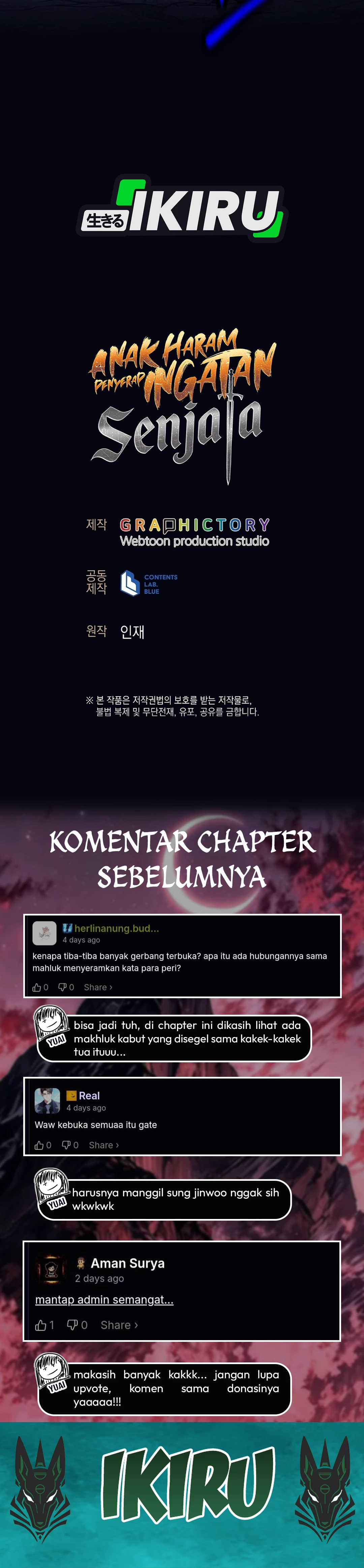 The Illegitimate Who Devours Weapon chapter 64 halaman 41