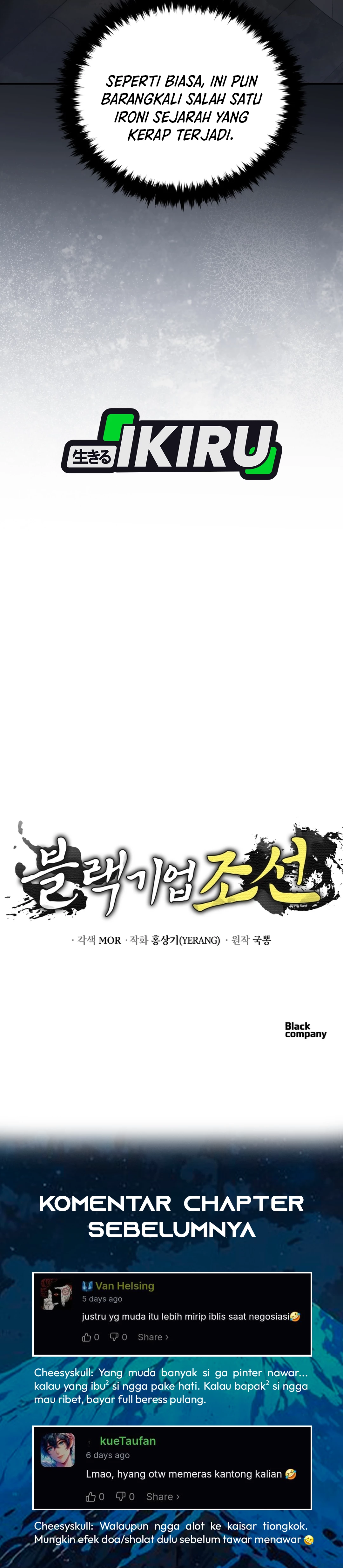 Black Corporation: Joseon chapter 127 halaman 63