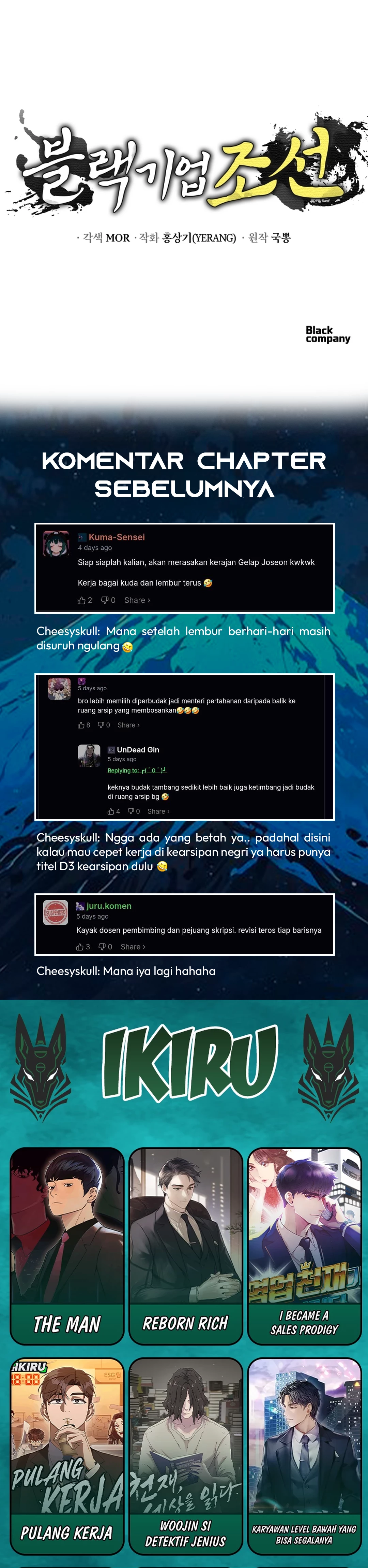 Black Corporation: Joseon chapter 129 halaman 54