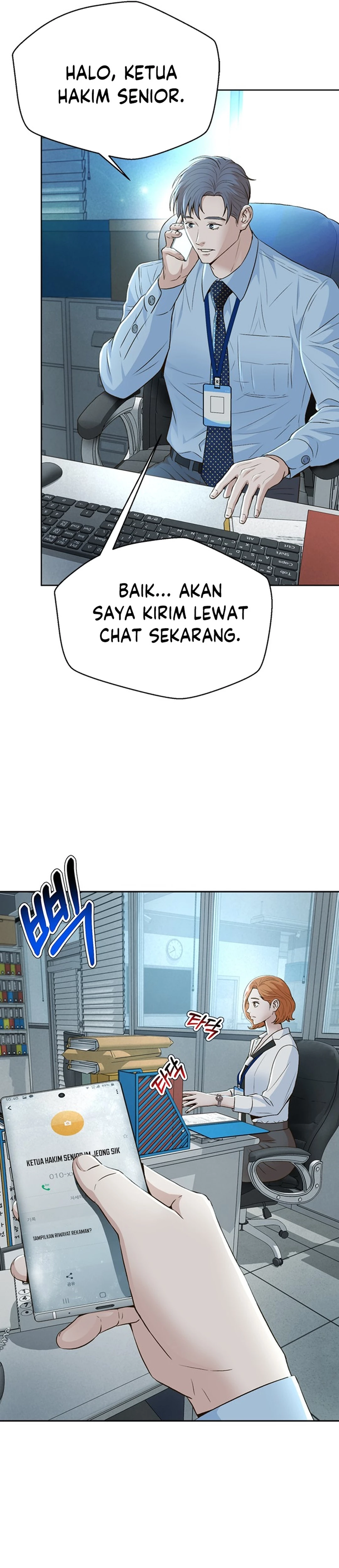 Judge Lee Han Young chapter 100 halaman 14