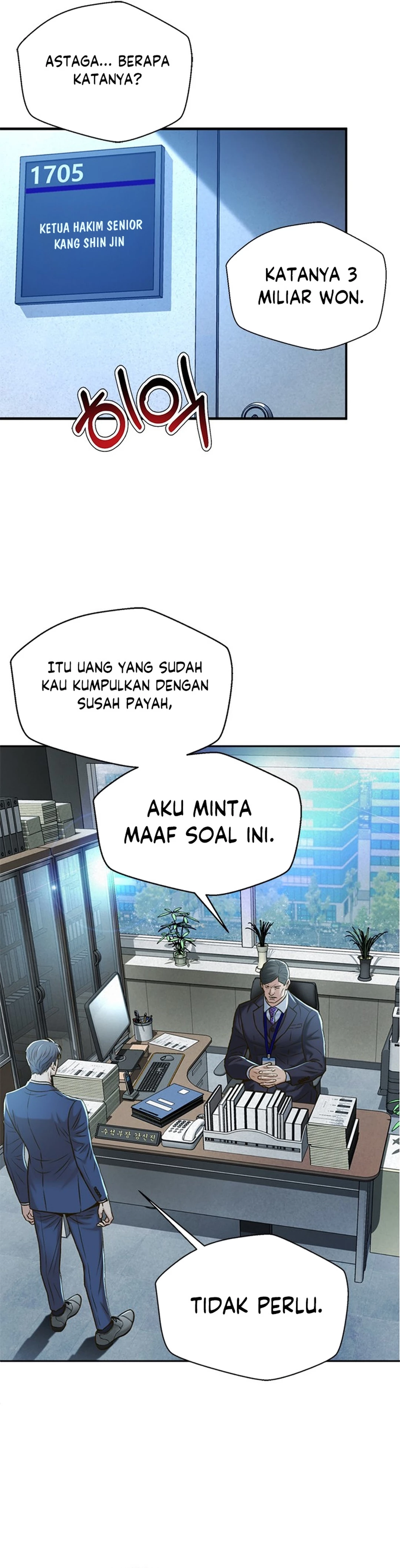 Judge Lee Han Young chapter 98 halaman 35