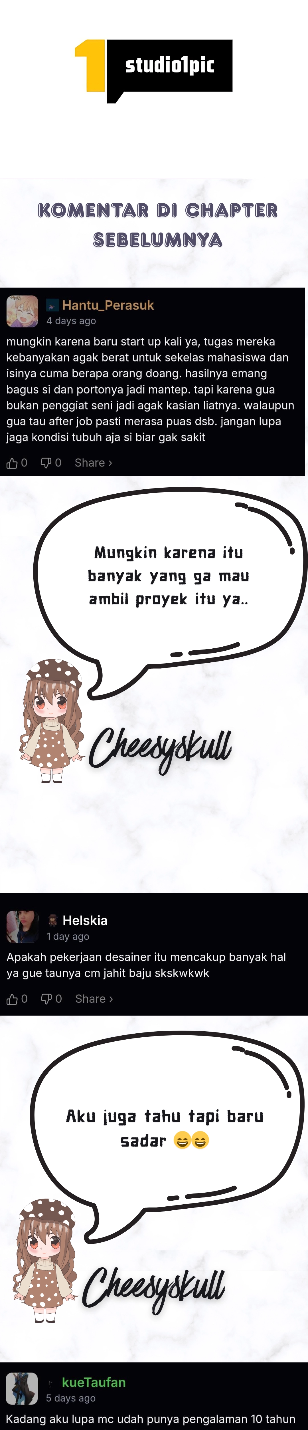 The Art Student Who Lived Twice chapter 43 halaman 48