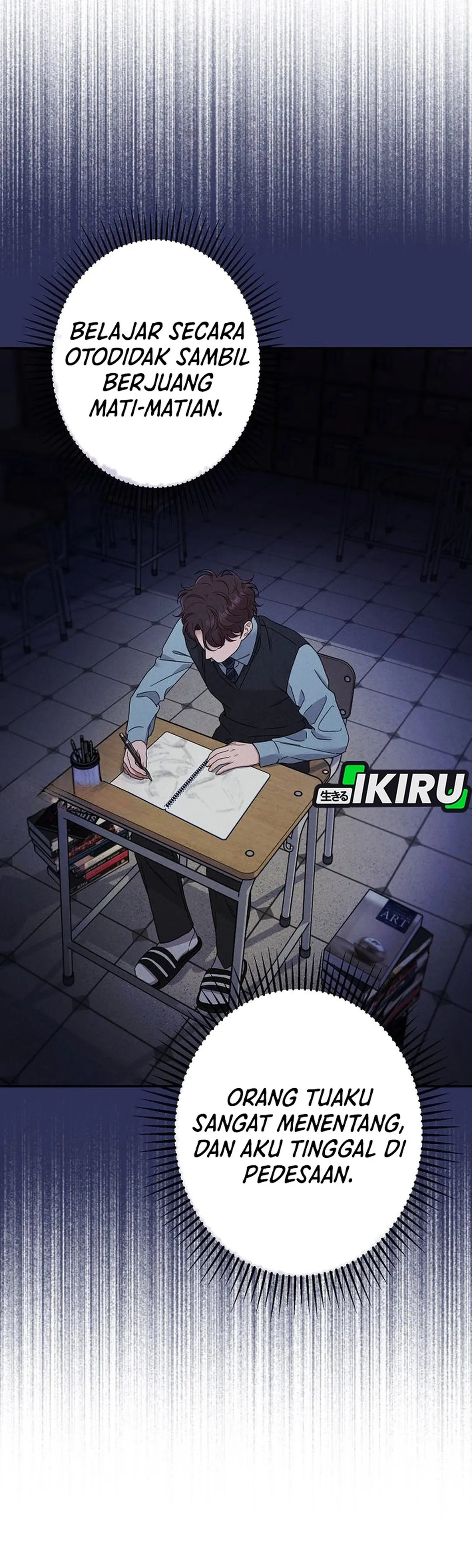 The Art Student Who Lived Twice chapter 47 halaman 36