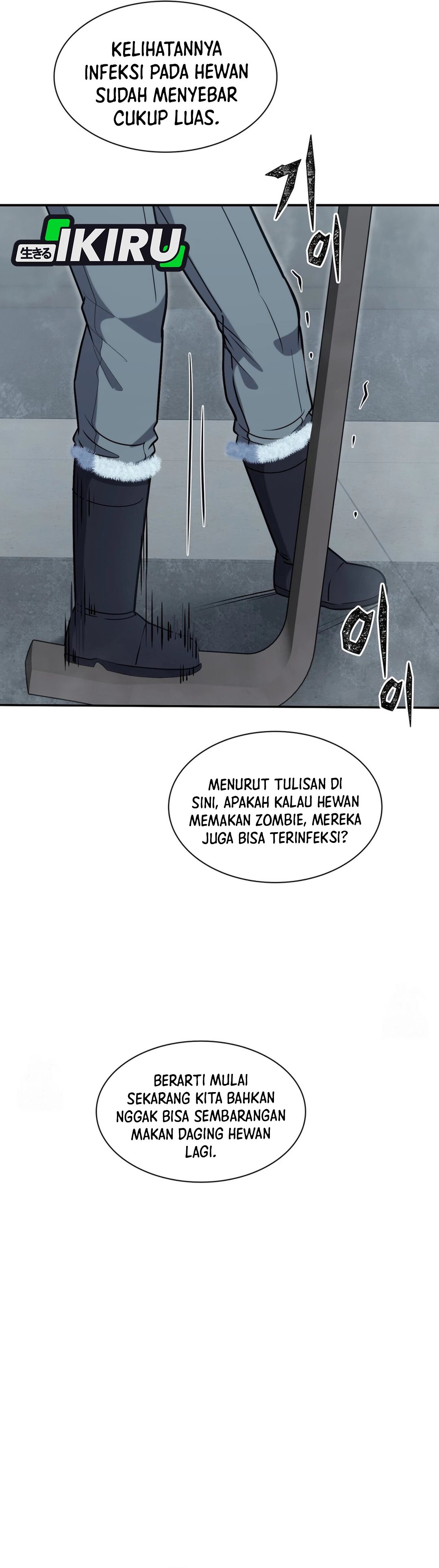 Office Worker in the Ice Age Apocalypse chapter 34 halaman 40