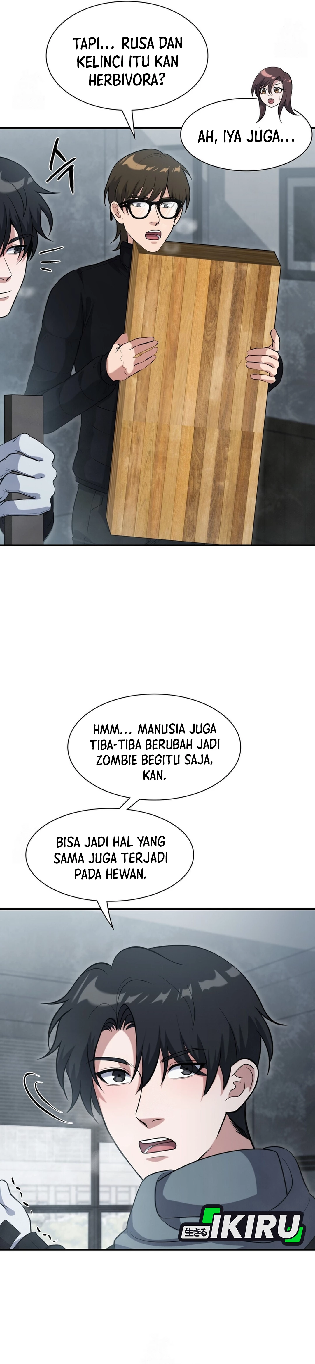 Office Worker in the Ice Age Apocalypse chapter 34 halaman 41