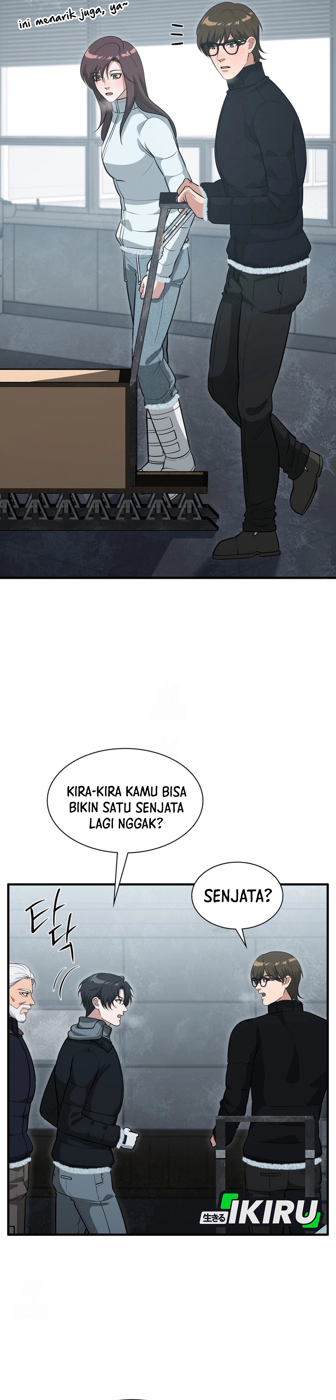 Office Worker in the Ice Age Apocalypse chapter 35 halaman 4