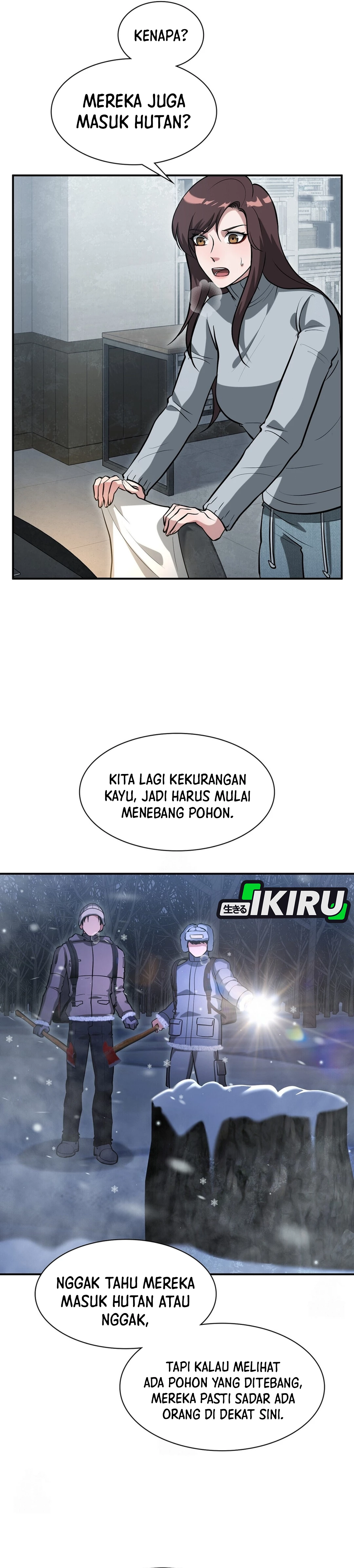 Office Worker in the Ice Age Apocalypse chapter 35 halaman 30