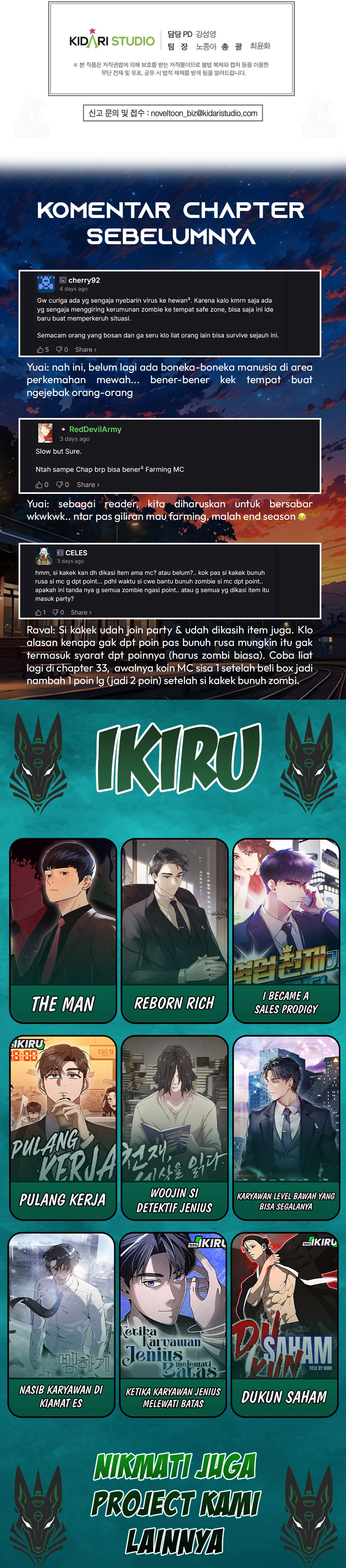 Office Worker in the Ice Age Apocalypse chapter 35 halaman 38