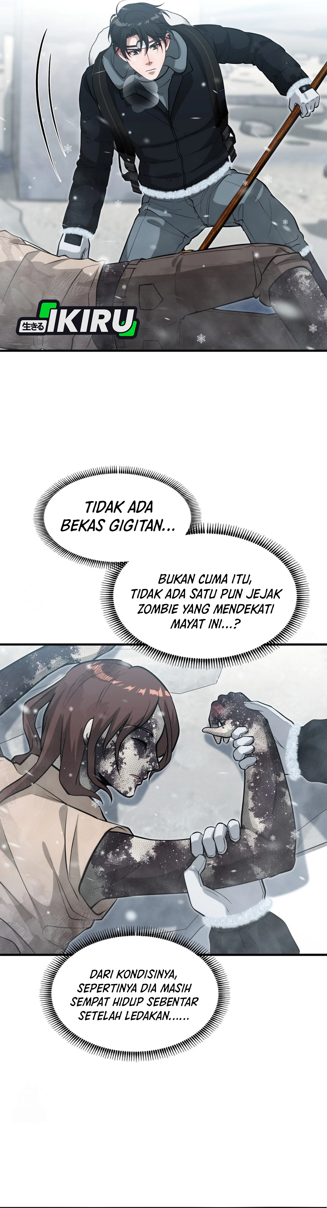 Office Worker in the Ice Age Apocalypse chapter 40 halaman 33
