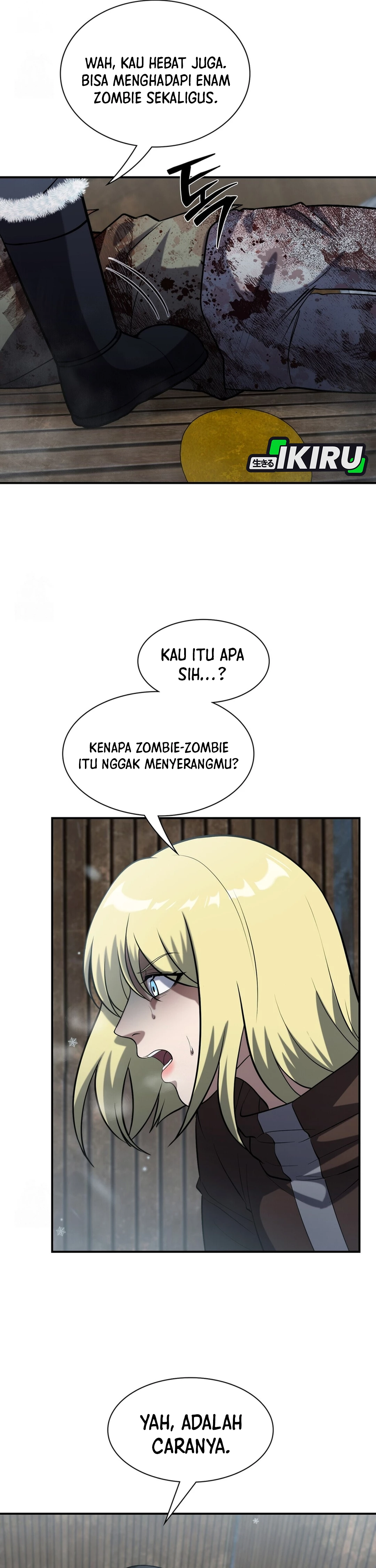 Office Worker in the Ice Age Apocalypse chapter 42 halaman 10