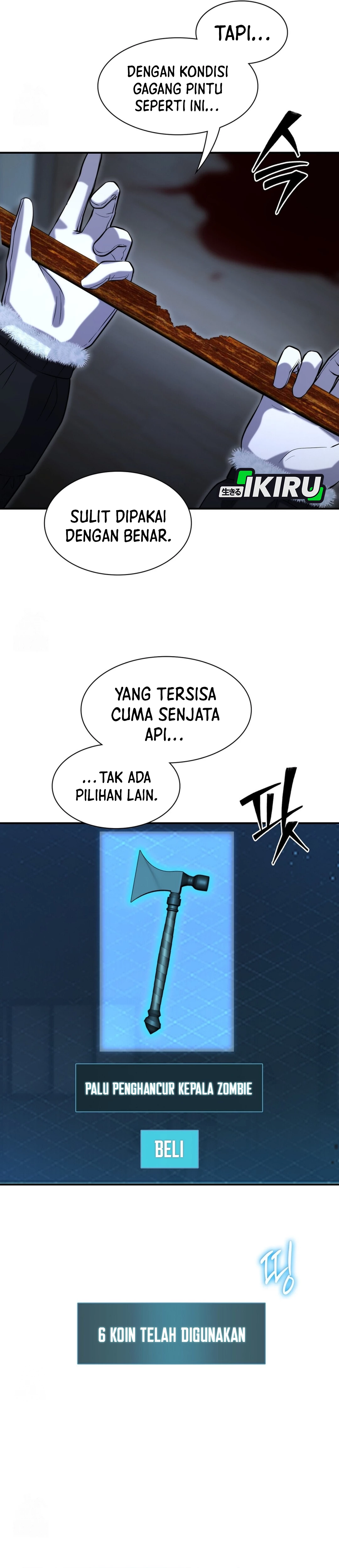 Office Worker in the Ice Age Apocalypse chapter 42 halaman 36