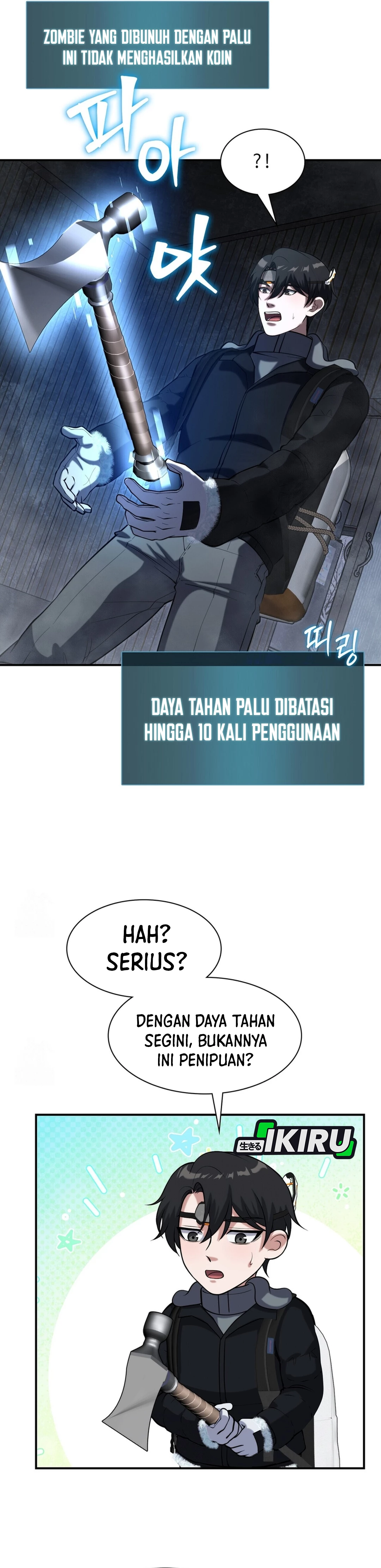 Office Worker in the Ice Age Apocalypse chapter 42 halaman 37