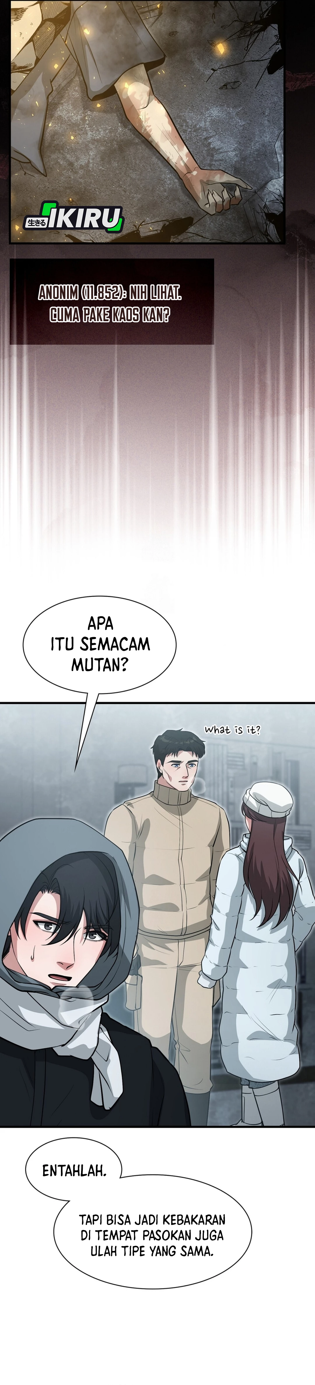 Office Worker in the Ice Age Apocalypse chapter 47 halaman 8