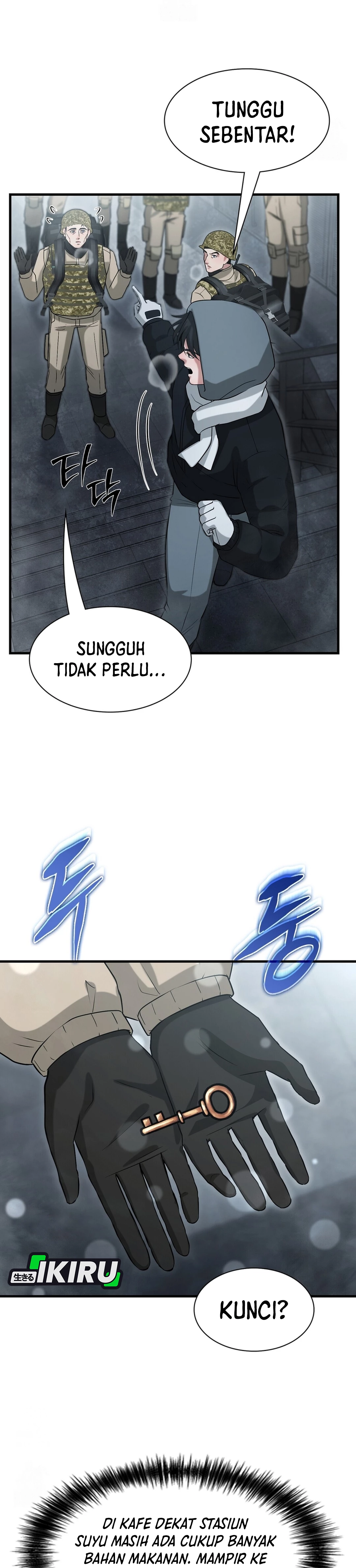 Office Worker in the Ice Age Apocalypse chapter 47 halaman 22