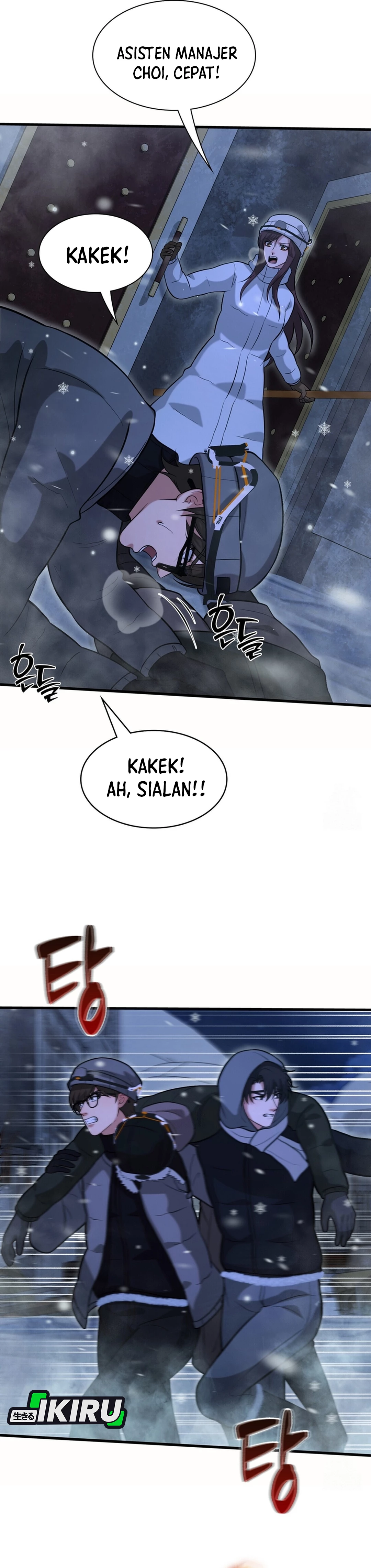 Office Worker in the Ice Age Apocalypse chapter 49 halaman 4