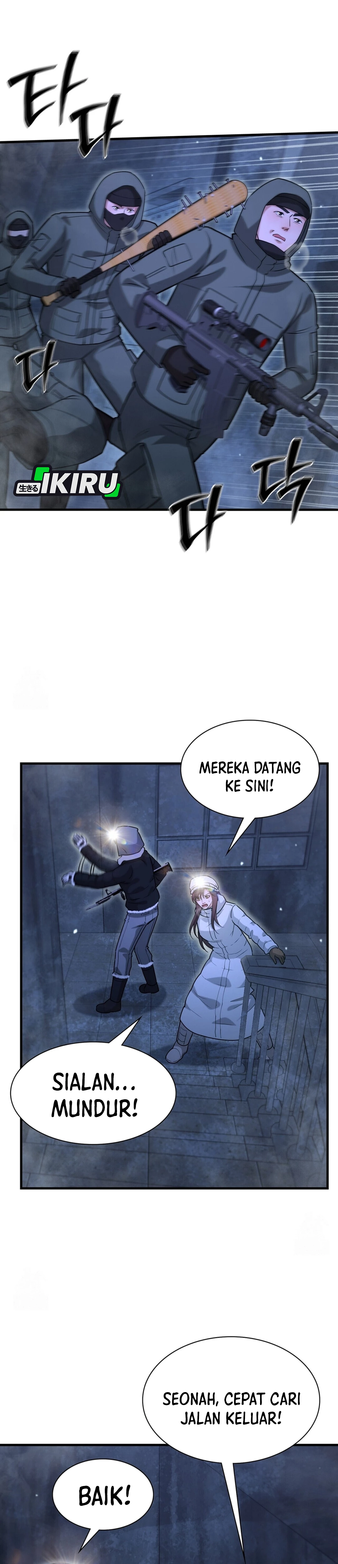 Office Worker in the Ice Age Apocalypse chapter 49 halaman 28