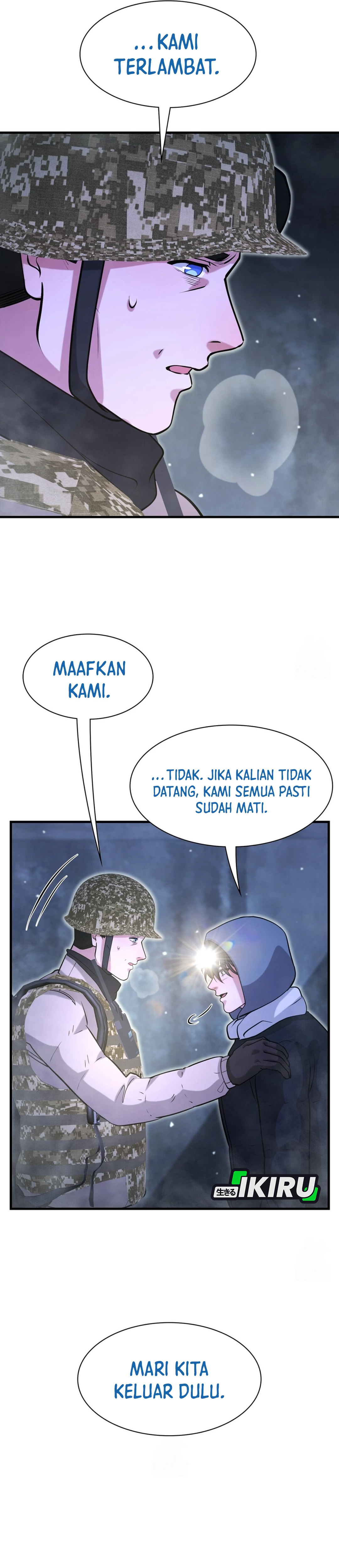 Office Worker in the Ice Age Apocalypse chapter 50 halaman 8