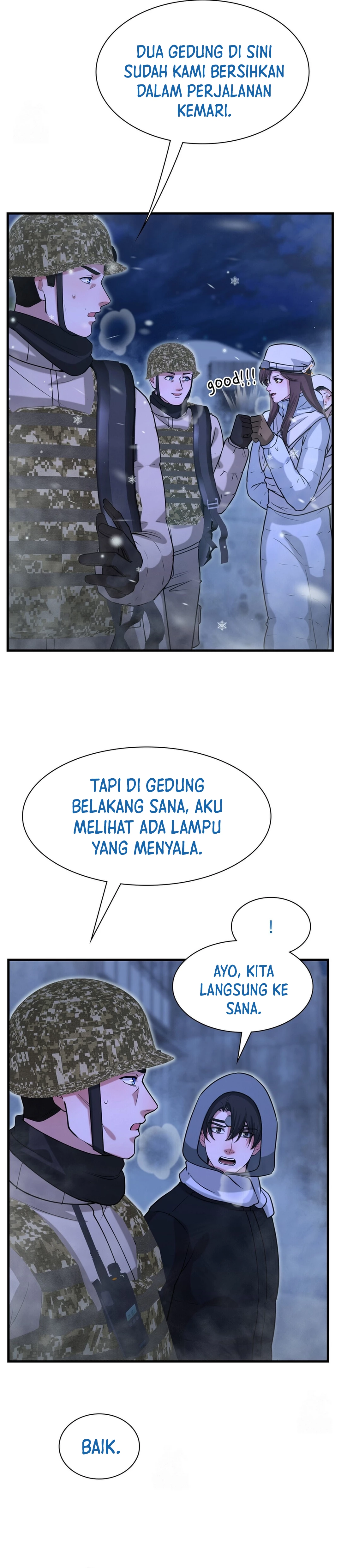 Office Worker in the Ice Age Apocalypse chapter 50 halaman 10