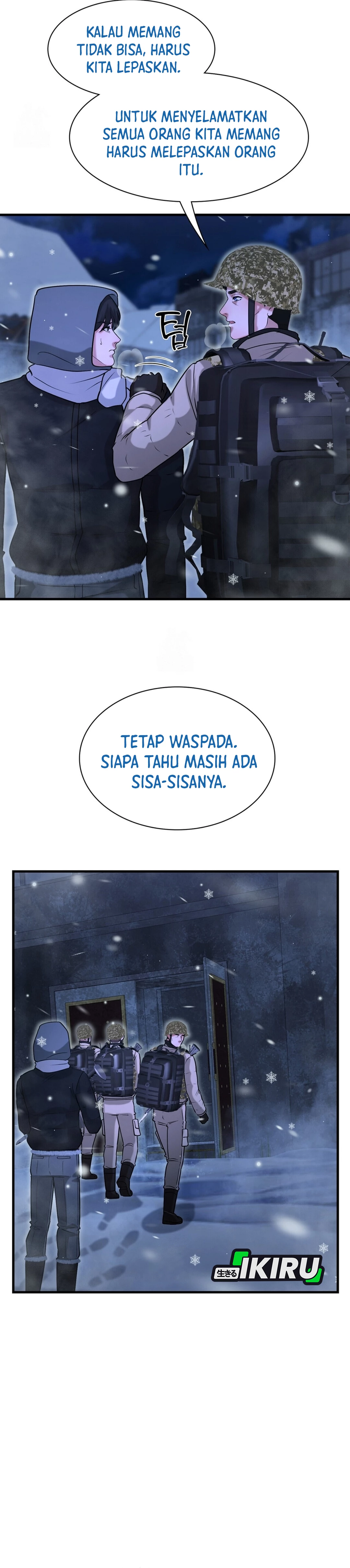 Office Worker in the Ice Age Apocalypse chapter 50 halaman 22