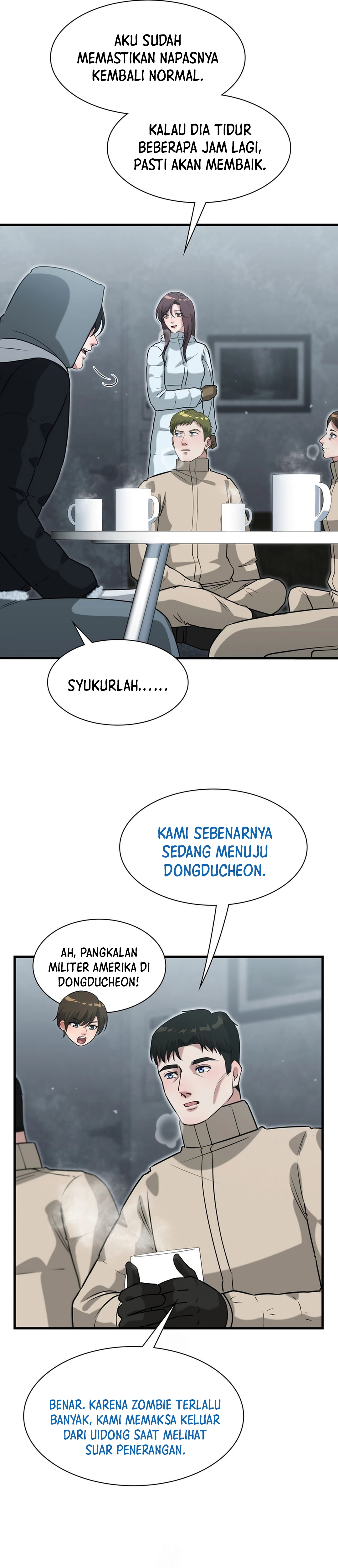 Office Worker in the Ice Age Apocalypse chapter 50 halaman 29