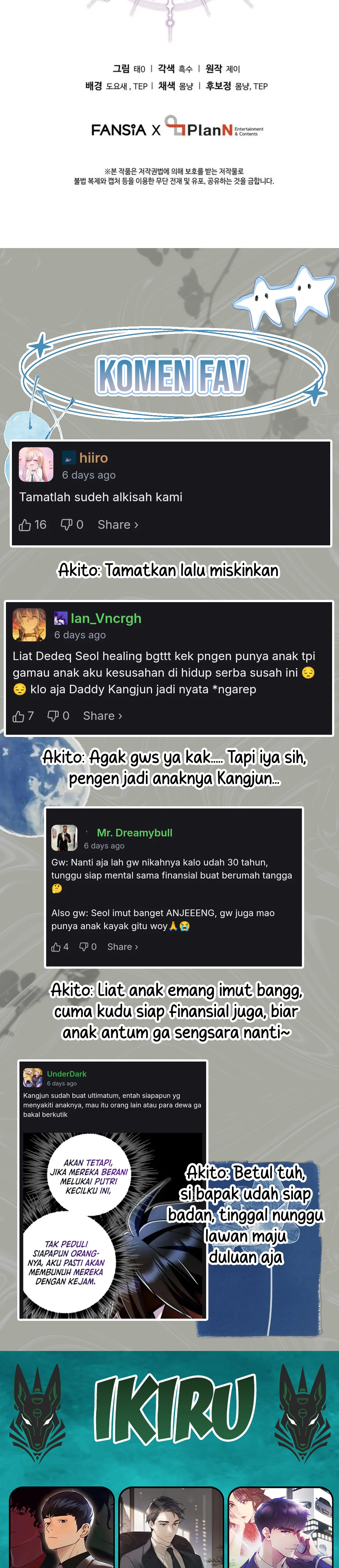 Even the Almighty Is a First-Time Dad chapter 34 halaman 42