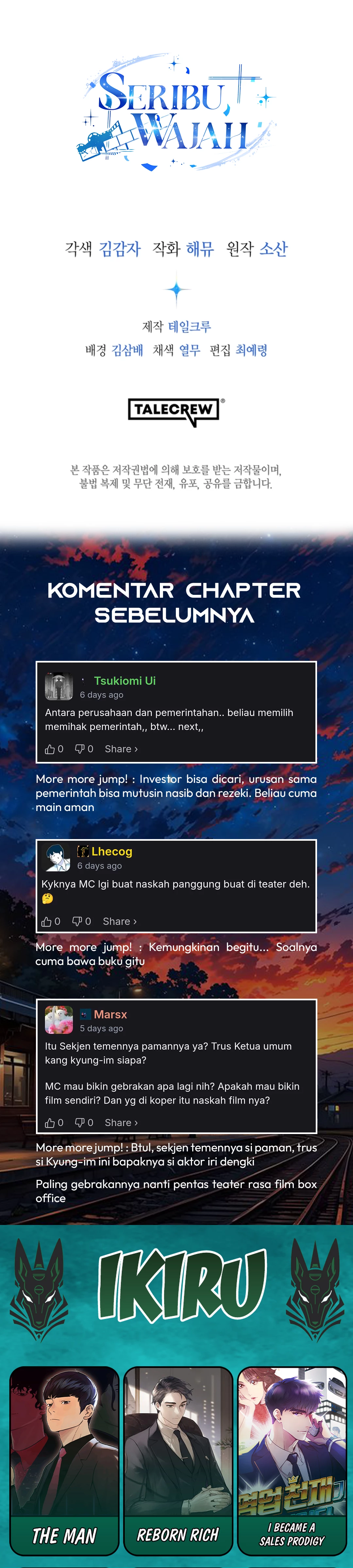 The Thousand-Faced Actor chapter 50 halaman 43