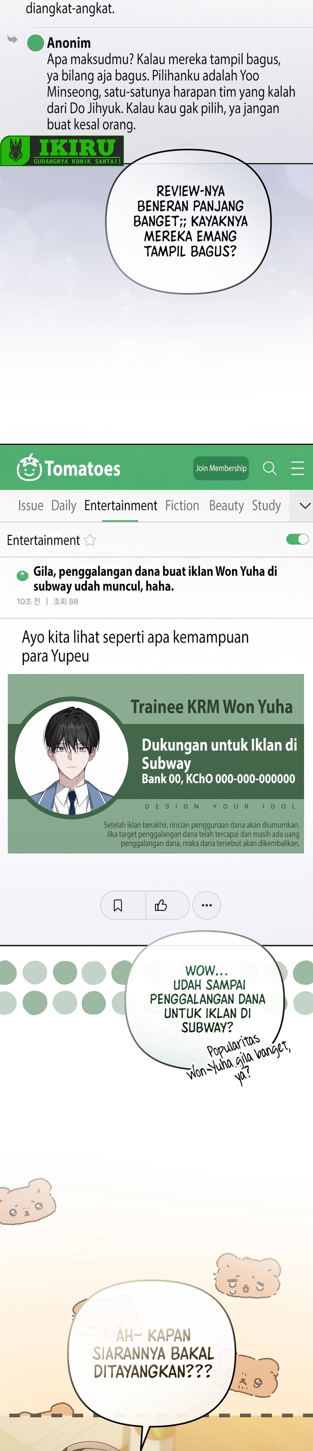 The Lucky Plan of an Idol in His Second Life chapter 24 halaman 39