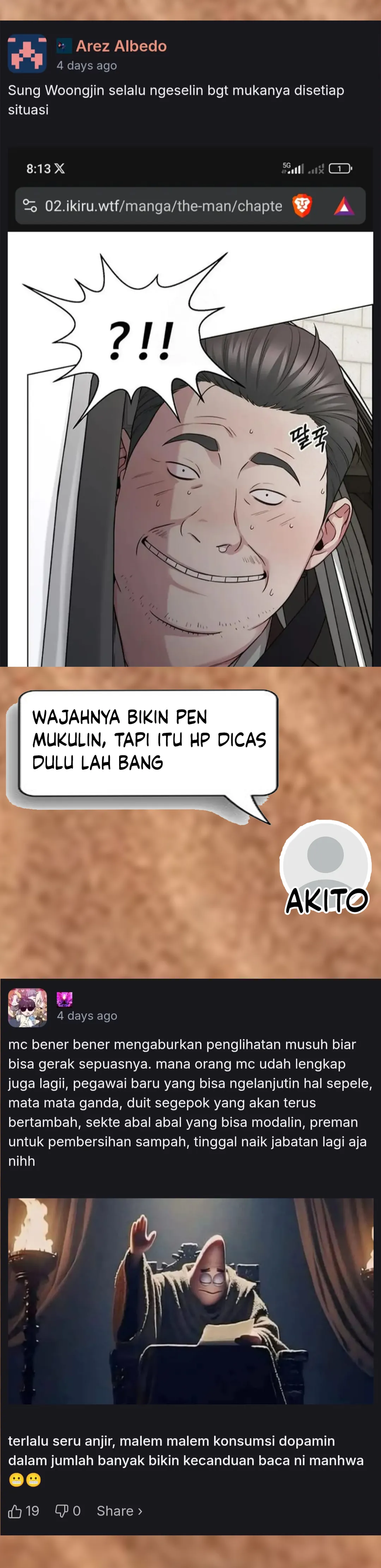 The Man chapter 241 halaman 50