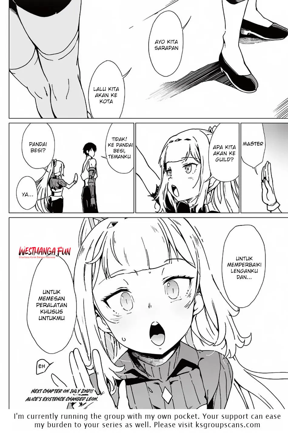 Ghoul ga Sekai wo Sukutta Koto wo Watashi dake ga shitteiru chapter 19 halaman 14