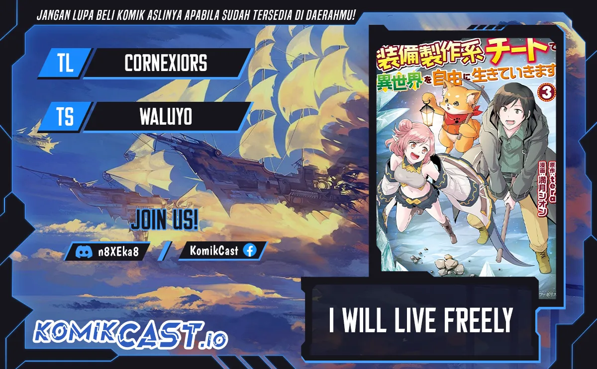 Komik Soubi Seisakukei Cheat de Isekai wo Jiyuu ni Ikiteikimasu Chapter