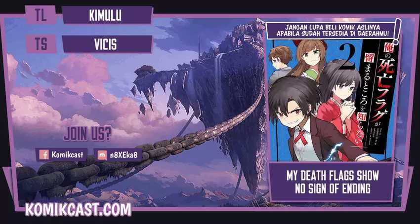 Komik My Death Flags Show No Sign of Ending Chapter 22.2 Bahasa