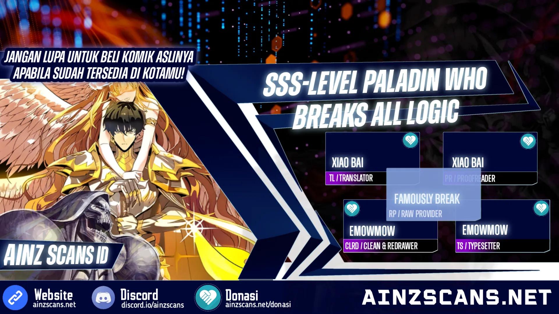 Komik SSS-Level Paladin Who Breaks All Logic Chapter 25 Bahasa
