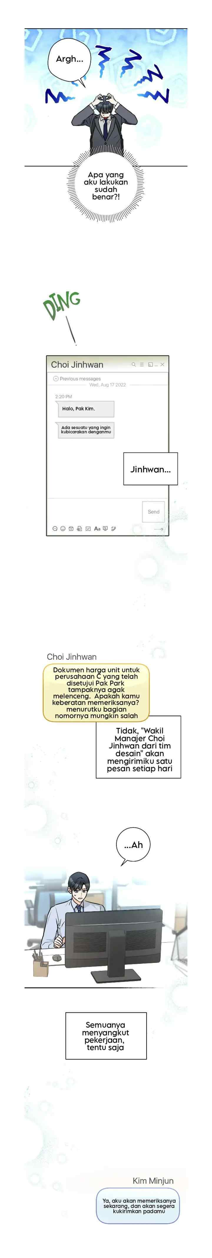 A Pushover's Romance chapter 5 halaman 15