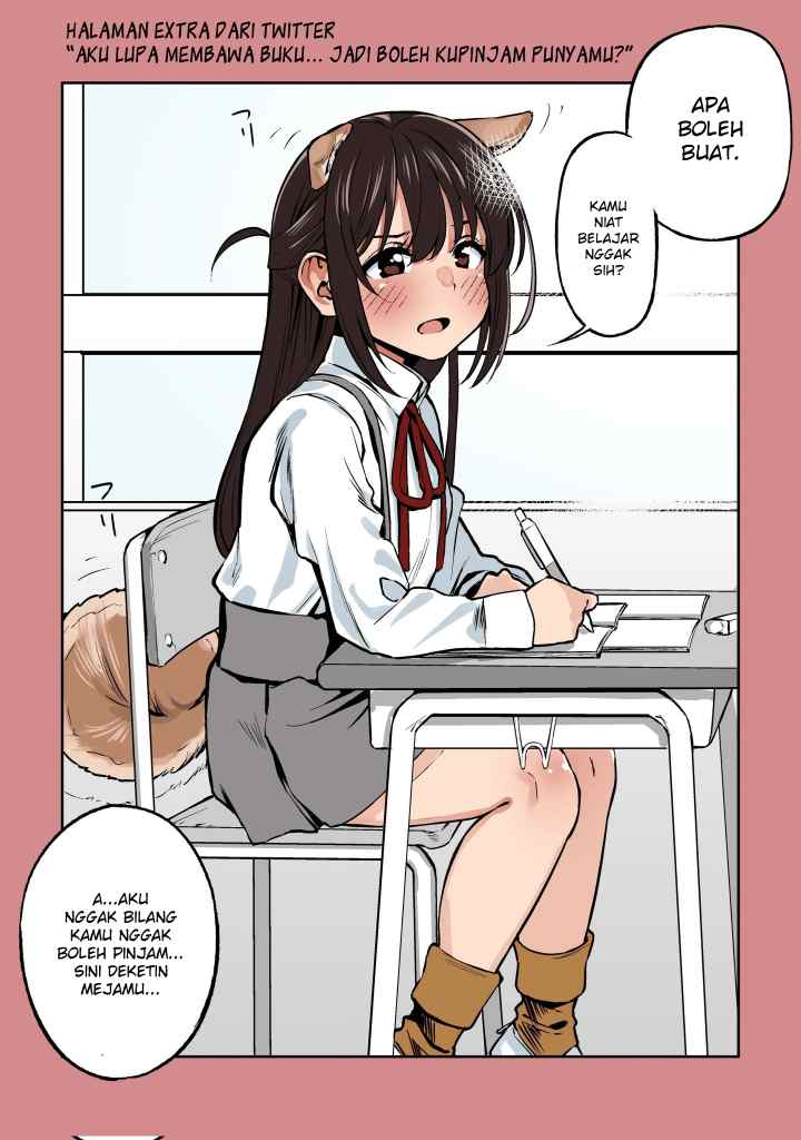 A Story about a Classmate Who Is a Dog-Eared Tsundere chapter 1 halaman 5