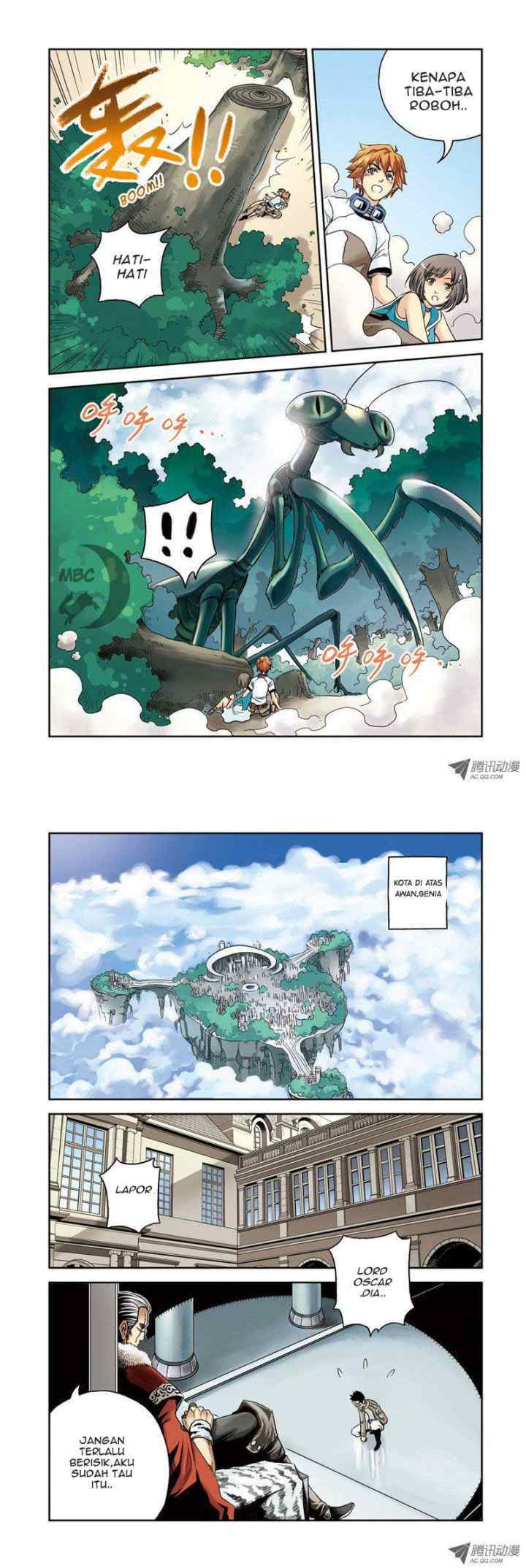 Above the Cloud Sea chapter 5 halaman 15