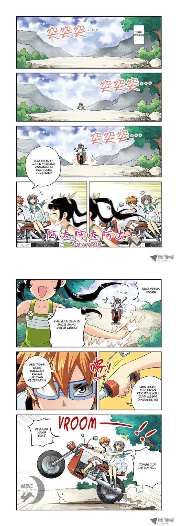 Above the Cloud Sea chapter 5 halaman 13