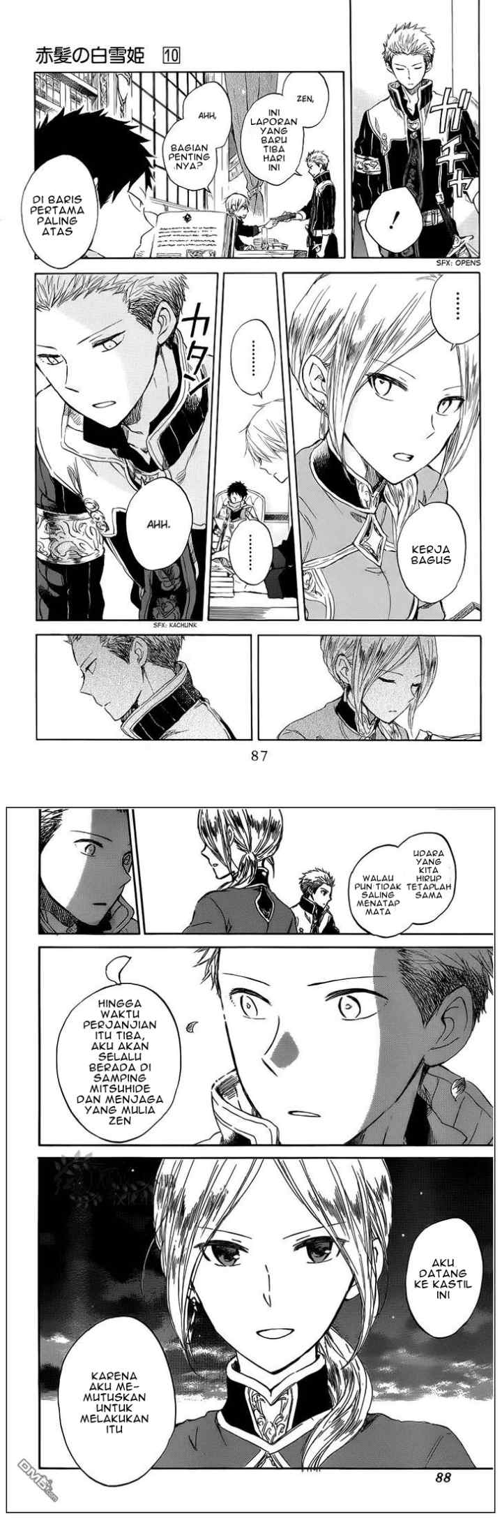 Akagami no Shirayukihime chapter 42 halaman 10