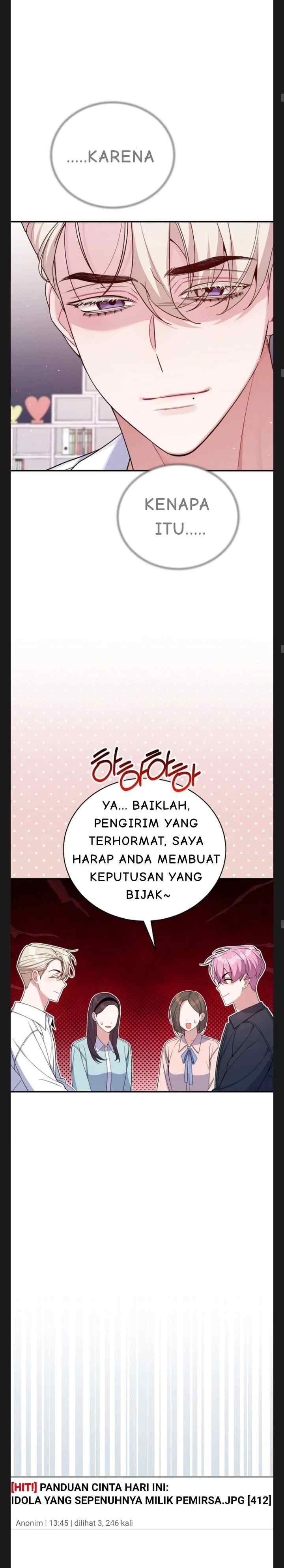 An Insincere Idol's Blank Slate chapter 55 halaman 12