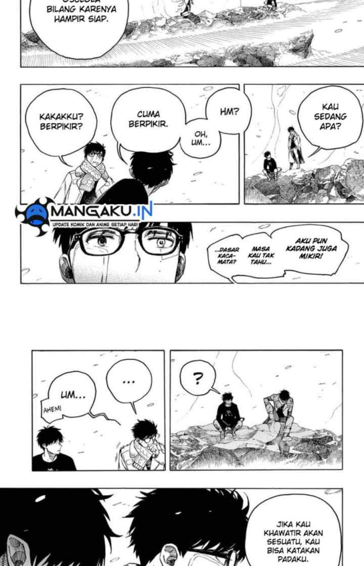 Ao No Exorcist chapter 143.2 halaman 8