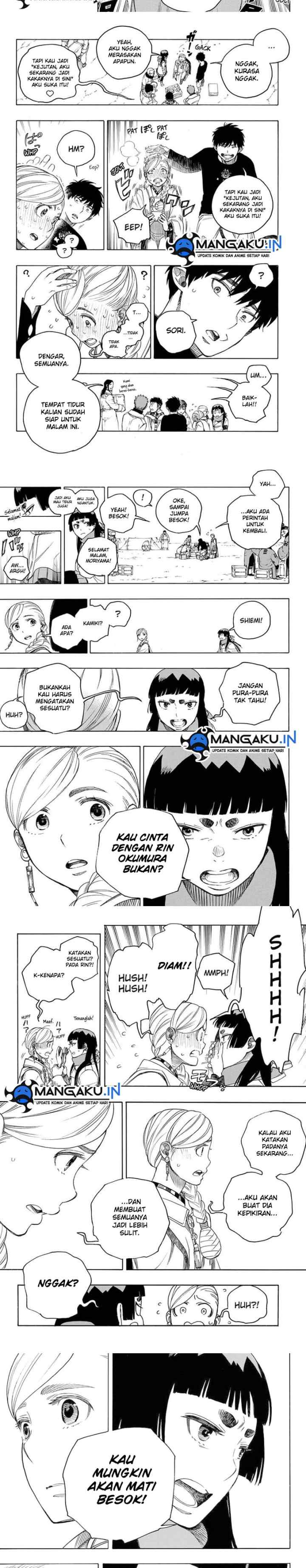 Ao No Exorcist chapter 144.1 halaman 4
