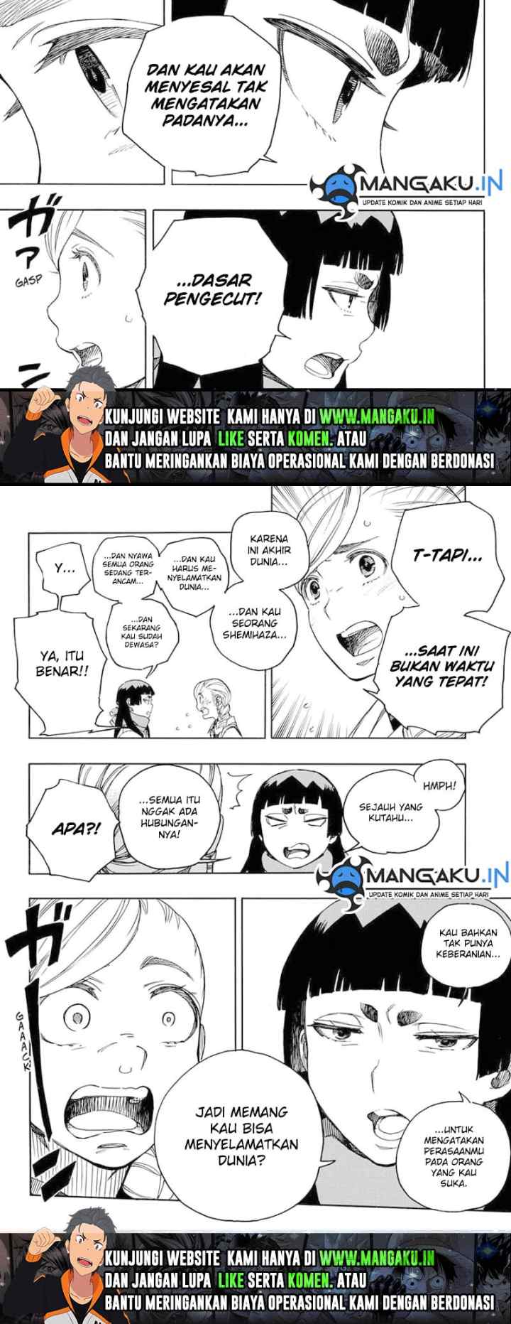 Ao No Exorcist chapter 144.1 halaman 5