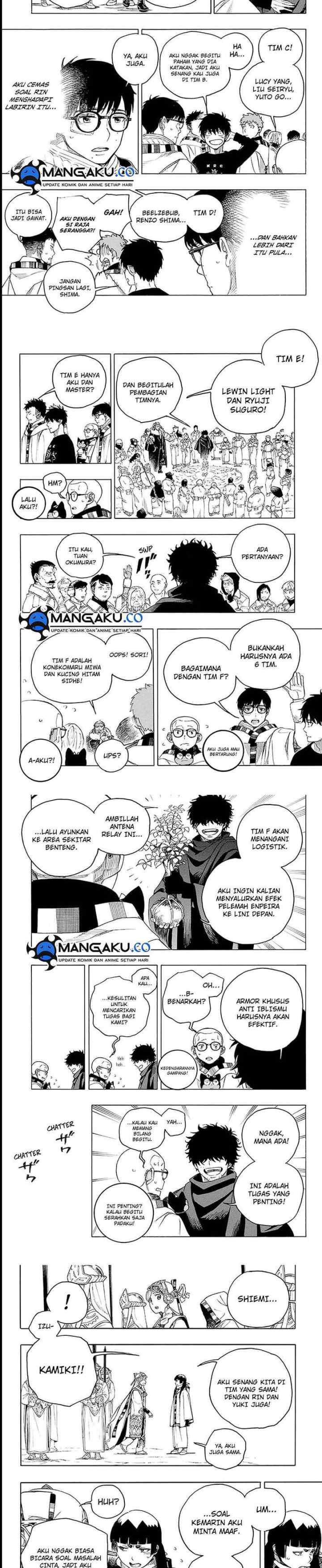 Ao No Exorcist chapter 145 halaman 6
