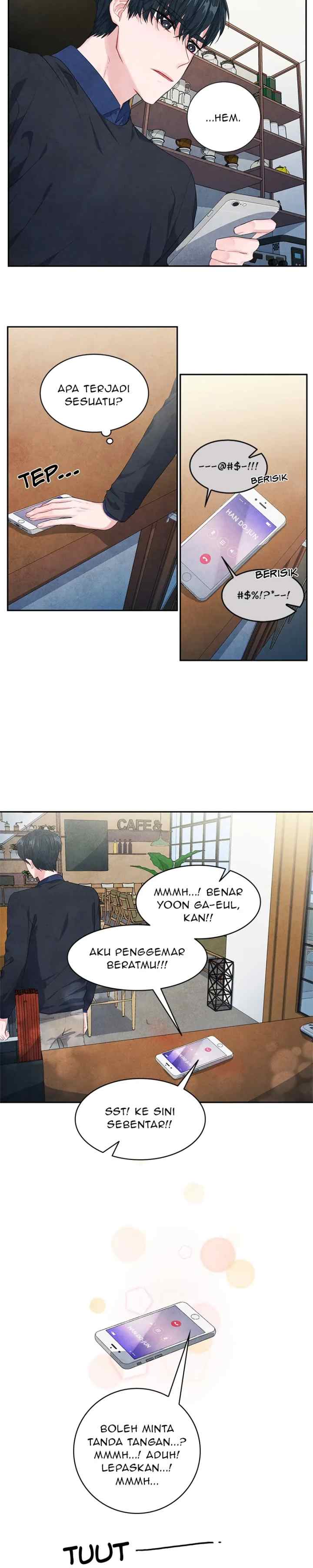 Backstage Kiss Scene chapter 1 halaman 16