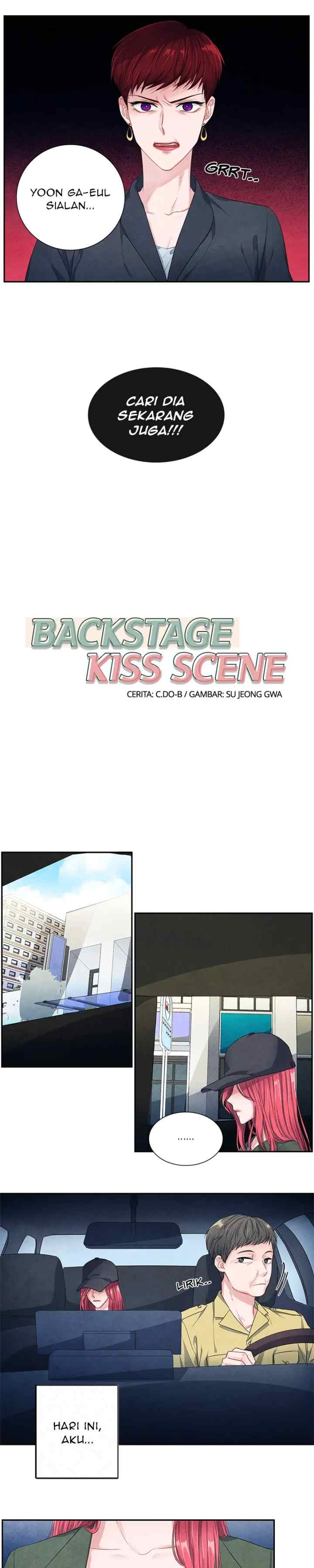 Backstage Kiss Scene chapter 1 halaman 4