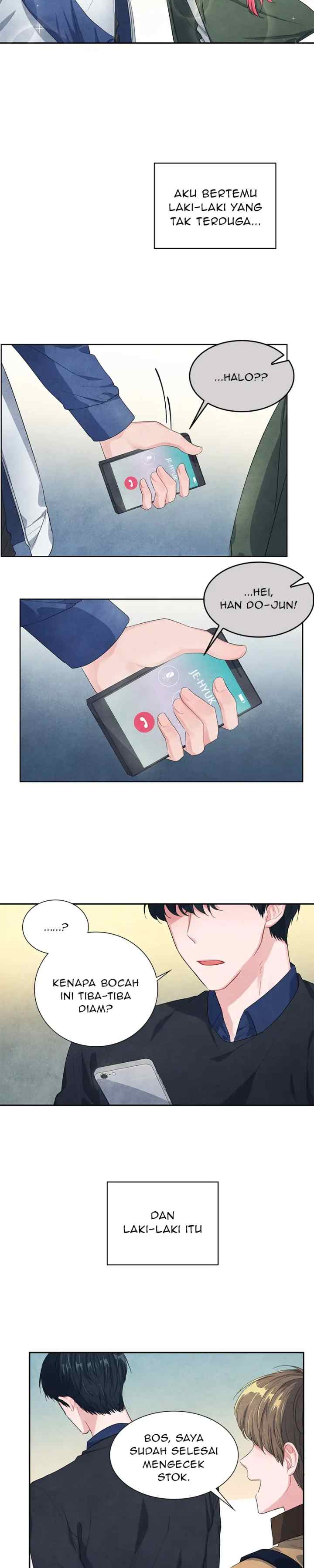 Backstage Kiss Scene chapter 1 halaman 14
