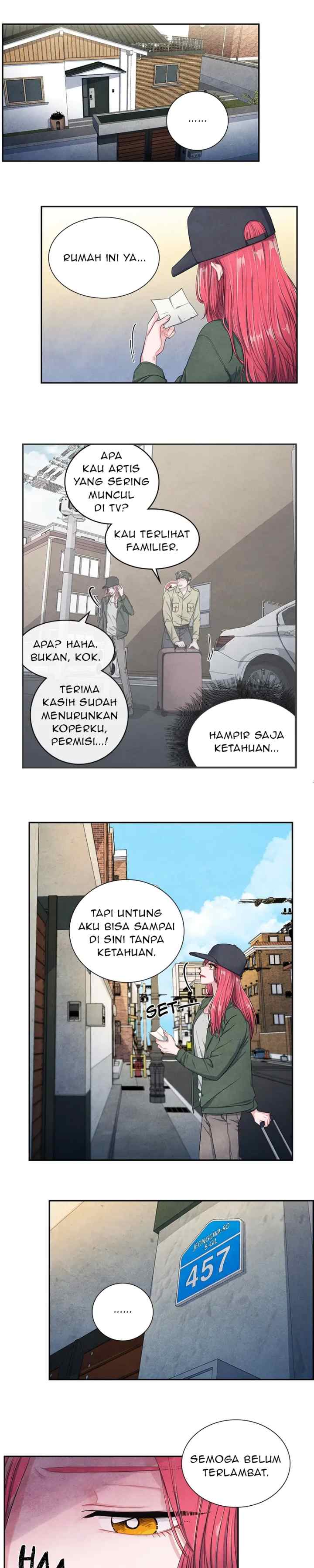 Backstage Kiss Scene chapter 1 halaman 8