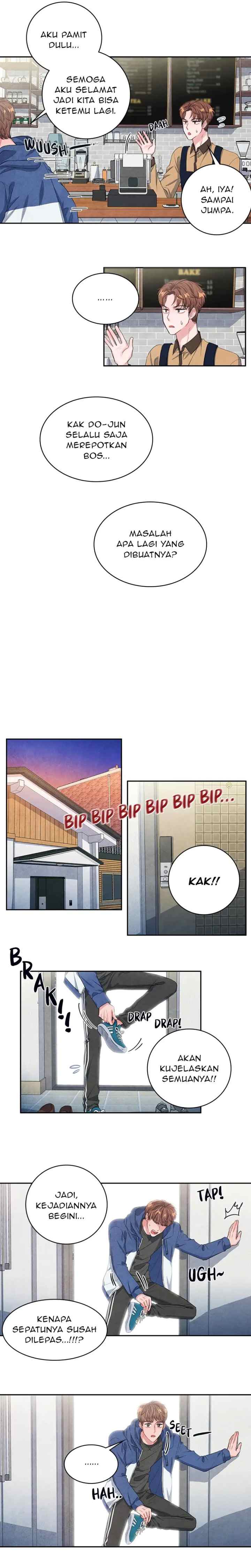 Backstage Kiss Scene chapter 3 halaman 14