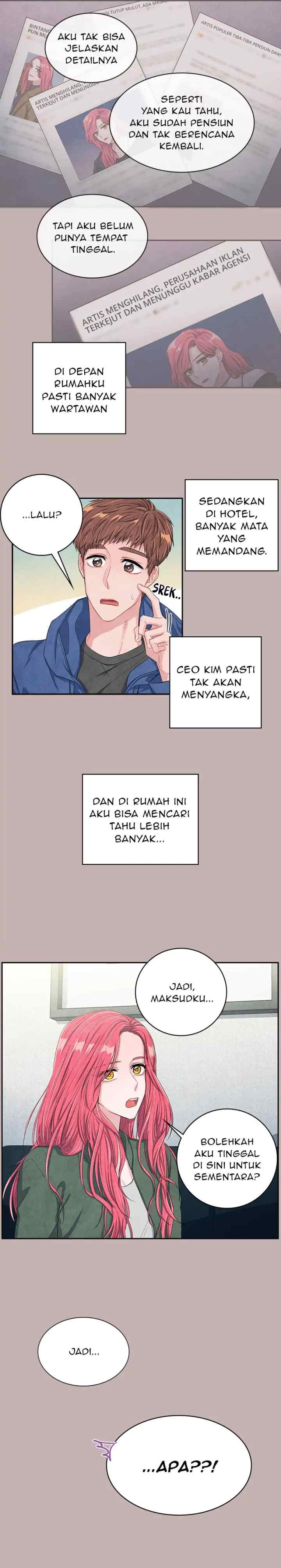 Backstage Kiss Scene chapter 3 halaman 9